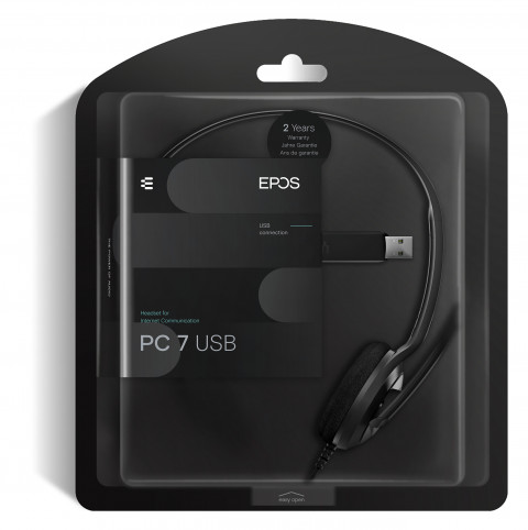 EPOS PC7 USB SŁUCHAWKA JEDNOUSZNA PC7 USB SŁUCHAWK - Galeria zdjęcie 2