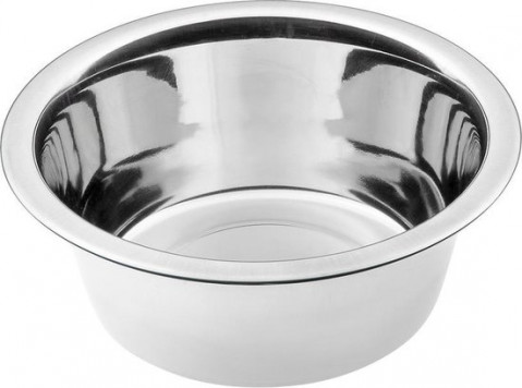 FERPLAST Orion 52 miska inox do pojenia dla zwierząt 0,5l, srebrna - Galeria zdjęcie 1