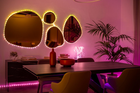 Inteligentne lampki Twinkly Dots 60 RGB USB 3 m - Galeria zdjęcie 5