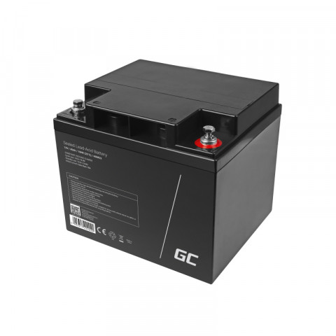 GREEN CELL AKUMULATOR ŻELOWY AGM22 12V 40AH - Galeria zdjęcie 2
