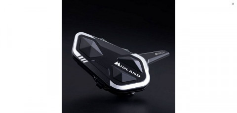 Interkom motocyklowy Midland R1 MESH SINGLE na 1 kask - Galeria zdjęcie 5