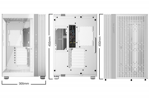 OBUDOWA BE QUIET! Light Base 600 DX White - Galeria zdjęcie 2