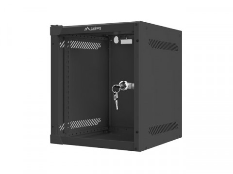 LANBERG SZAFA WISZĄCA 10" 6U (280X310, CZARNA) - Galeria zdjęcie 3