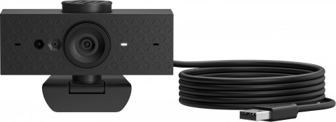 Kamera internetowa HP 620 Full HD USB czarna 6Y7L2AA - Galeria zdjęcie 1