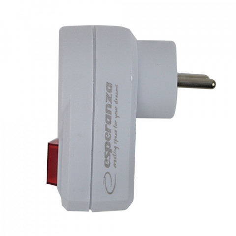 ESPERANZA ROZGAŁĘŹNIK ELEKTR. 1 GN. BIAŁY ELK301W - Galeria zdjęcie 6