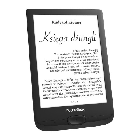 Czytnik e-booków PocketBook 618 Basic Lux 4 6" 8GB Wi-Fi Black - Galeria zdjęcie 2