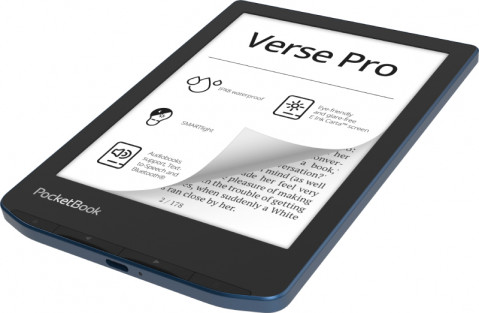 Czytnik e-booków PocketBook Verse Pro 634 6" 16GB Wi-Fi Azure Blue - Galeria zdjęcie 2