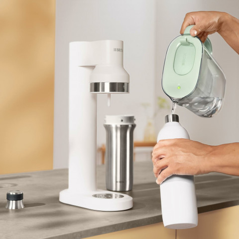 Butelka Brita sodaTRIO (0,65l; biały) - Galeria zdjęcie 4