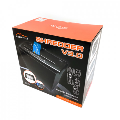 Niszczarka do dokumentów Media-Tech Shredder V3.0 MT215 - Galeria zdjęcie 11