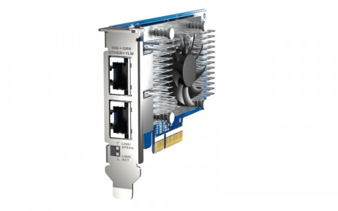Qnap QXG-10G2T-X710, 2x 10GbE RJ-45, Intel X710, PCIe Gen3 x4 - Galeria zdjęcie 5