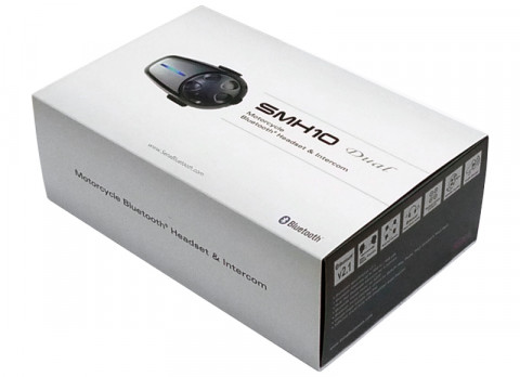 Interkom motocyklowy Sena SMH10-11 Bluetooth 3.0 900m z mikrofonem na pałąku na 1 kask - Galeria zdjęcie 8