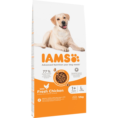 IAMS for Vitality Adult Large Breed - sucha karma dla psa - 12 kg - Galeria zdjęcie 1