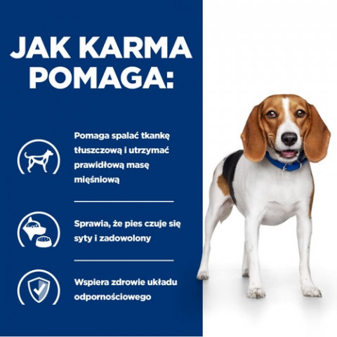 HILL'S Prescription Diet Canine r/d Weight Loss - sucha karma dla psa z nadwagą - 4 kg - Galeria zdjęcie 3