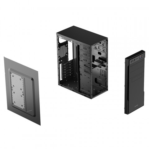 OBUDOWA LOGIC L1 2x USB 3.0 BLACK - Galeria zdjęcie 10