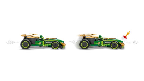 LEGO NINJAGO 71828 Samochód wyścigowy Lloyda z napędem typu pull-back - Galeria zdjęcie 5