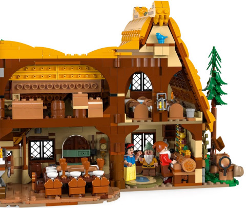 LEGO 43242 Disney Chatka Królewny Śnieżki i siedmiu krasnoludków - Galeria zdjęcie 5