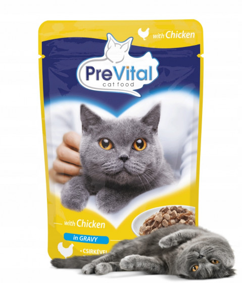 PREVITAL Kurczak w galaretce - mokra karma dla kota - 100g - Galeria zdjęcie 1