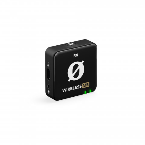 RODE Wireless ME Dual - Kompaktowy bezprzewodowy system mikrofonowy z dwoma nadajnikami do nagrywania dwukanałowego (czarny) - Galeria zdjęcie 3