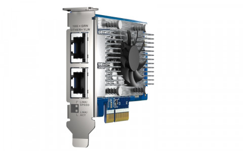 Qnap QXG-10G2T-X710, 2x 10GbE RJ-45, Intel X710, PCIe Gen3 x4 - Galeria zdjęcie 4