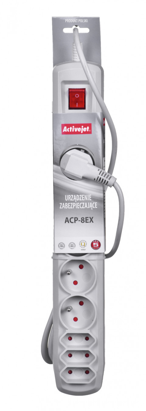 ActiveJet LISTWA PRZECIWPRZEPIĘCIOWA ACP-8EX - Galeria zdjęcie 3