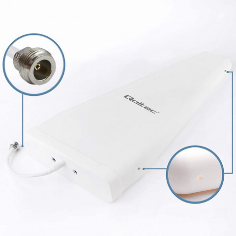 QOLTEC ANTENA 4G LTE DUAL | 14DBI | DOOKÓLNA - Galeria zdjęcie 11