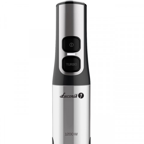 Blender ręczny mikser rozdrabniacz ŁUCZNIK JK-1200 (1200W) Srebrny - Galeria zdjęcie 2