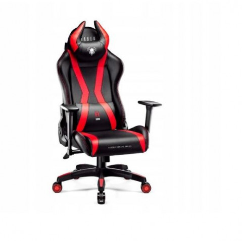 Fotel gamingowy DIABLO X-HORN 2.0 normal fotel czarno-czerwony - Galeria zdjęcie 6
