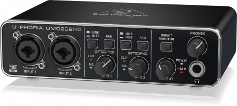 Behringer UMC202HD - Interfejs audio USB - Galeria zdjęcie 4
