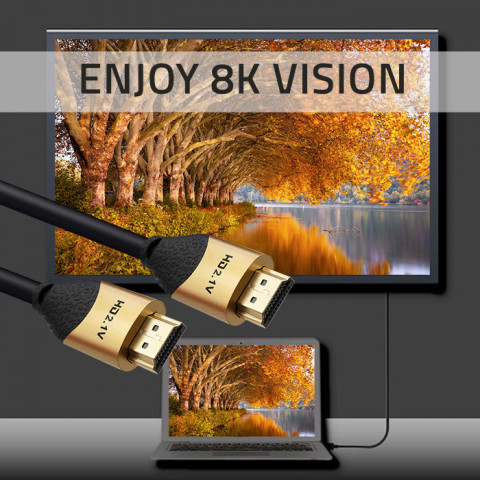 QOLTEC KABEL HDMI V2.1 ULTRA HIGH SPEED 8K | 60HZ - Galeria zdjęcie 4