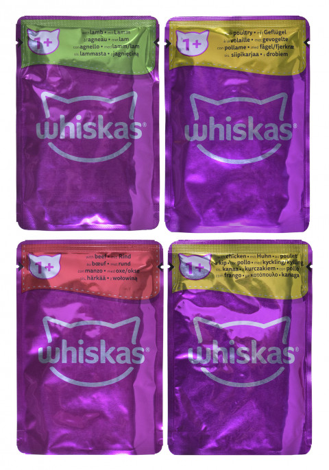 WHISKAS Klasyczne posiłki w sosie - mokra karma dla kota - 80x85 g - Galeria zdjęcie 3
