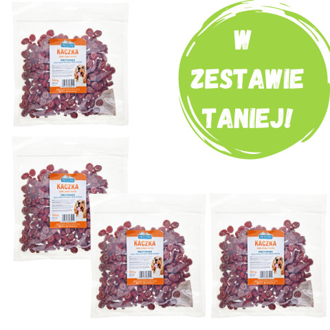 PETITTO Sushi z rybą i kaczką - przysmak dla psa - 4x500g - Galeria zdjęcie 1