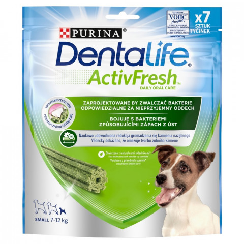 PURINA Dentalife Active Fresh Small - przekąska dentystyczna dla psa - 3x115g + 3x115g GRATIS! - Galeria zdjęcie 2