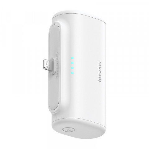Powerbank Baseus Compact IP 5000mAh 20W USB-C/Lightning (biały) - Galeria zdjęcie 5