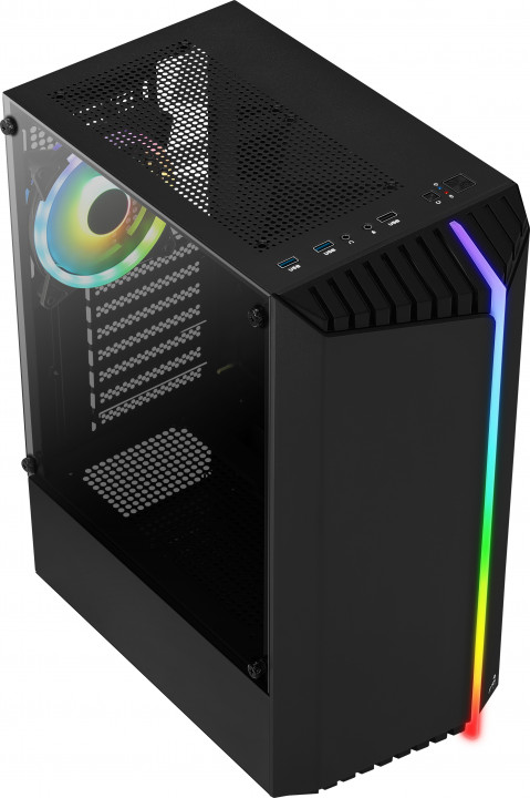OBUDOWA AEROCOOL PGS BIONIC-G-BK-v2 RGB - Galeria zdjęcie 5