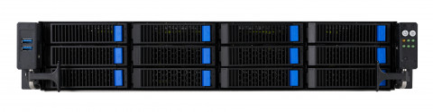 Platforma Asus Rack (2U) RS720A-E12-RS12 AMD Epyc 9004 (8x NVMe, 4x SATA/SAS, 2xM.2, 4xGPU, 2x10Gbe, IPMI, 1+1 2600W) - Galeria zdjęcie 5