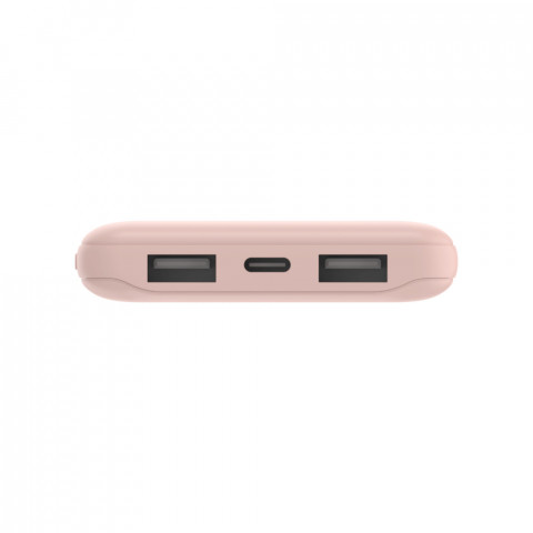 Powerbank Belkin BoostCharge Power Bank 10K 2xUSB-A + 1xUSB-C 10000mAh 15W Rose Gold - Galeria zdjęcie 3