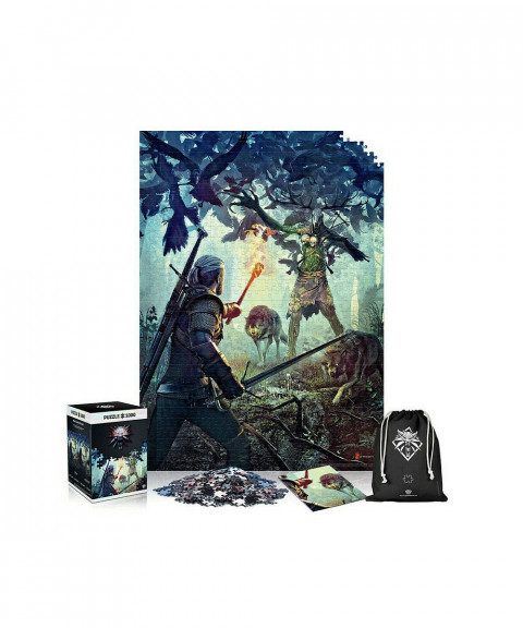 Puzzle Good Loot Gaming 1000 Wiedźmin Leszy - Galeria zdjęcie 2