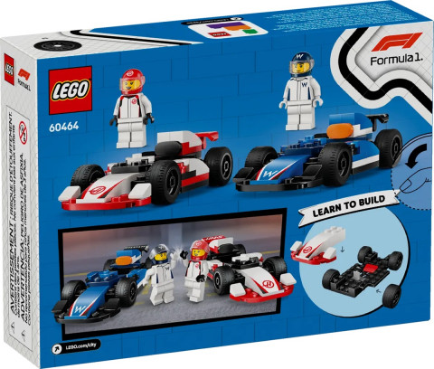 LEGO CITY 60464 F1 Bolidy Williams Racing i Haas F1 - Galeria zdjęcie 2