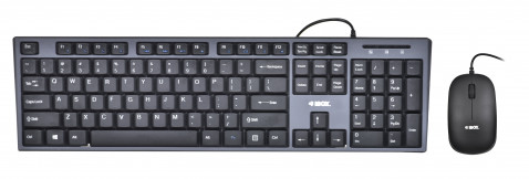 ZESTAW I-BOX DESKTOP KIT KLAW. I MYSZ PRZEWODOWE - Galeria zdjęcie 1