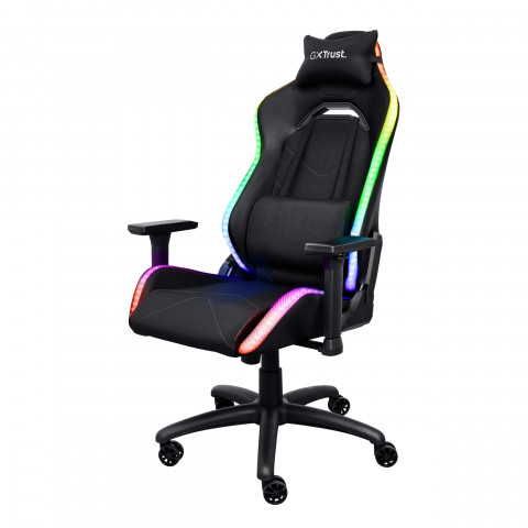 Fotel gamingowy TRUST GXT719 RUYA RGB czarne (25185) - Galeria zdjęcie 2