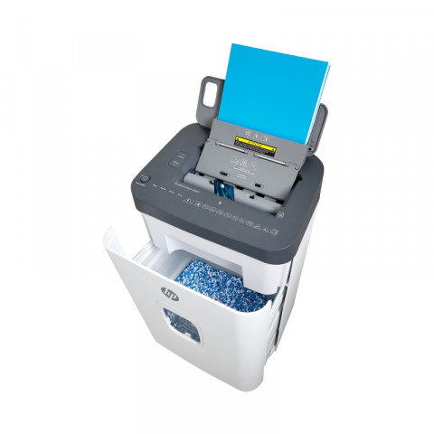 HP Niszczarka ONESHRED Auto 200CC, biało-szara - Galeria zdjęcie 12