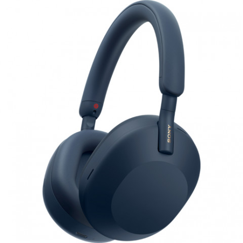Słuchawki Sony WH-1000XM5 nauszne bluetooth niebieskie - Galeria zdjęcie 1