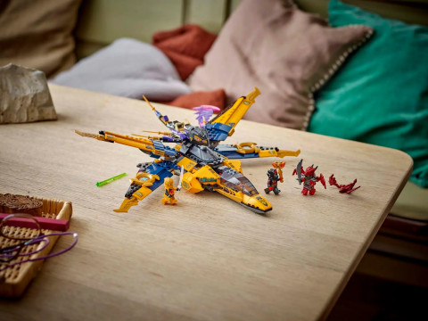 LEGO NINJAGO 71833 Ras i burzowy superodrzutowiec Arina - Galeria zdjęcie 10