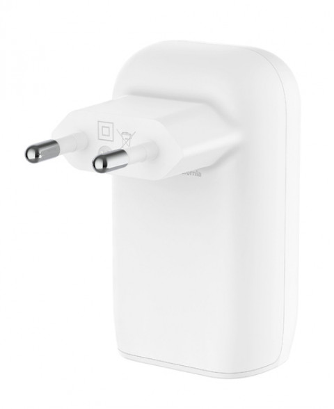 Ładowarka Belkin BoostCharge 3 Port USB-C PD 3.1 PPS Wall Charger 67W White - Galeria zdjęcie 3