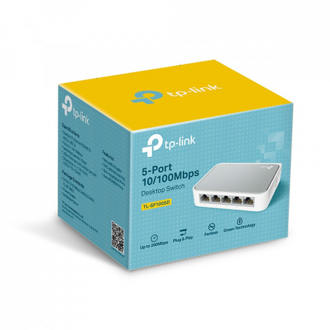 Switch TP-LINK TL-SF1005D 5xRJ45 10/100 DESKTOP - Galeria zdjęcie 2