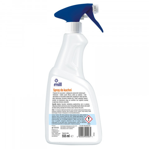 MILL KITCHEN Spray do czyszczenia kuchni, produkt do sprzątania 555 ml - Galeria zdjęcie 2