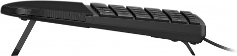 Klawiatura HP 480 Comfort Wired Keyboard przewodowa czarna 8T6M1AA - Galeria zdjęcie 6