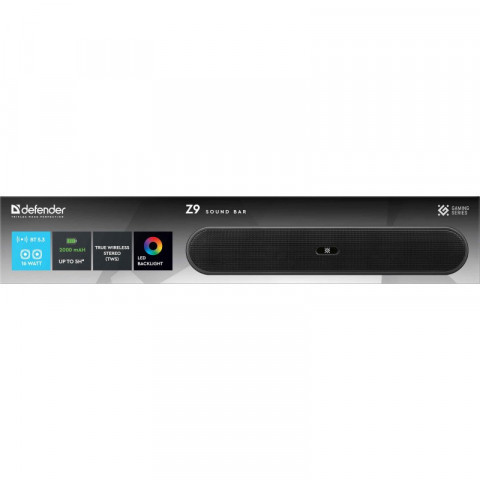 DEFENDER GŁOŚNIK SOUNDBAR Z9 16W LED BLUETOOTH - Galeria zdjęcie 8