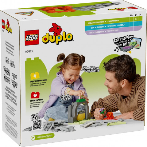 LEGO DUPLO TOWN 10425 Tunel i tory kolejowe - zestaw rozszerzający - Galeria zdjęcie 2