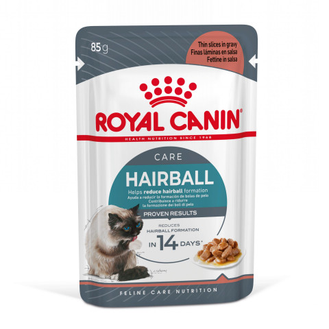 ROYAL CANIN FCN Hairball Care kawałki w sosie - mokra karma dla kota - 12x85 g - Galeria zdjęcie 2